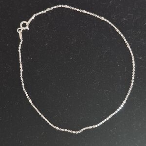 .925 Sterling Silver 9-inch Anklet Brand new